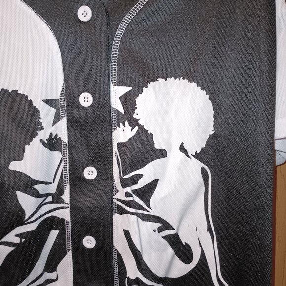 NEW Peace & Love Defend Brooklyn "The Marley Family" Baseball Jersey - Picture 4 of 15